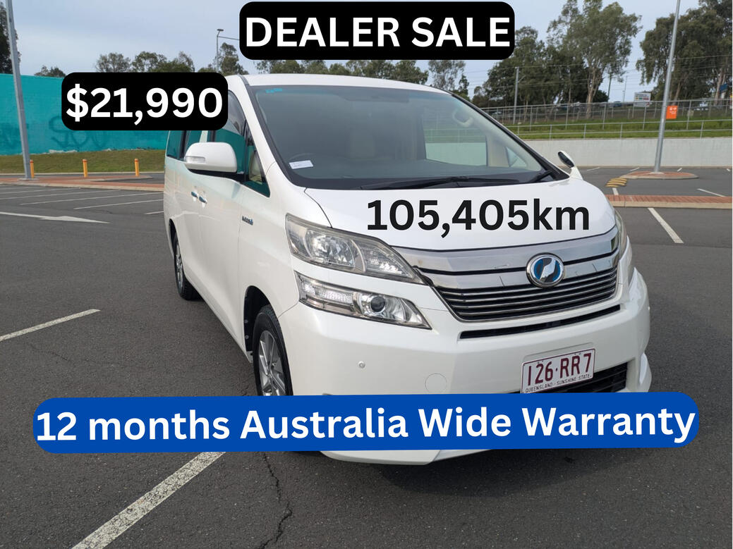 2013 Toyota Vellfire