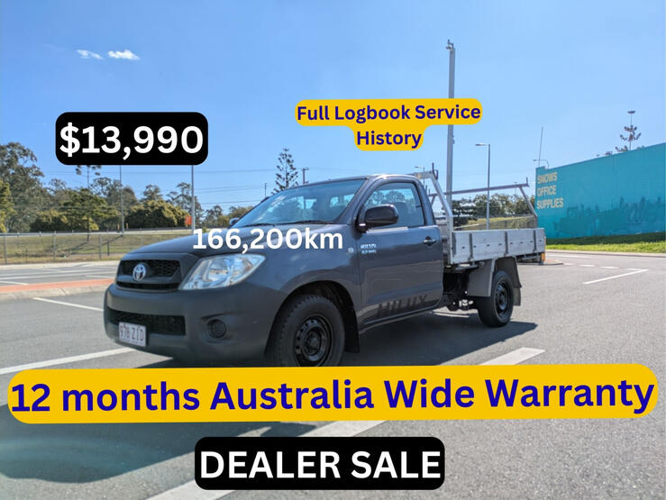 2010 Hilux Manual $13,990