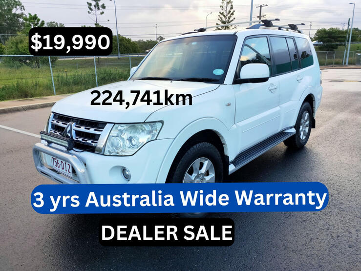 2012 Pajero Auto $19,990